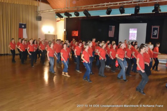 2. OÖ. Line Dance Rekord - Marchtrenk 2017